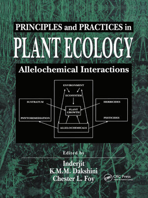 cover image of Principles and Practices in Plant Ecology